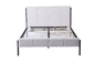 183x203 سم إطار سرير خشبي بتصميم مزدوج بحجم كوين