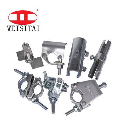 وصلة سقالات فولاذية كربونية مجلفنة Q235 مقاس 4.5 مم